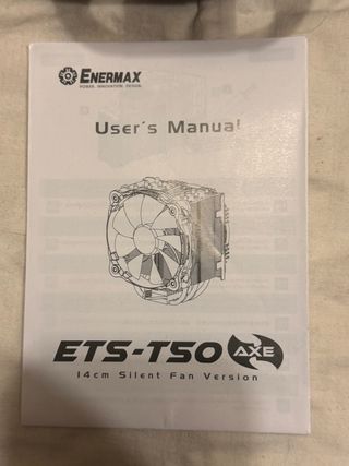 Ventilador CPU Enermax ETS-T50 AXE Silent Edition