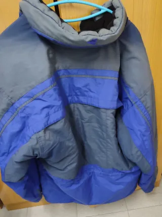 Chaqueta Boomerang azul y gris