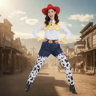 Disfraz Jessie Talla L Toy Story + Sombrero Rojo
