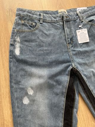 Pantalón Gallery Dept azul con negro