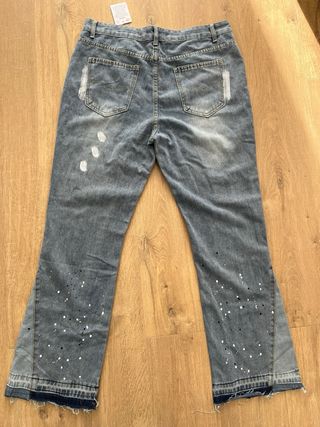 Pantalón Gallery Dept azul con negro