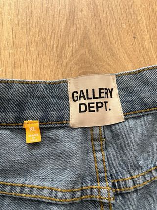 Pantalón Gallery Dept azul con negro
