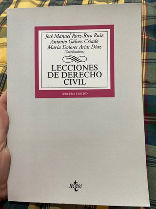 Lecciones de Derecho Civil