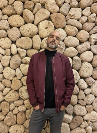 Chaqueta Bomber JVZ Roja Talla L