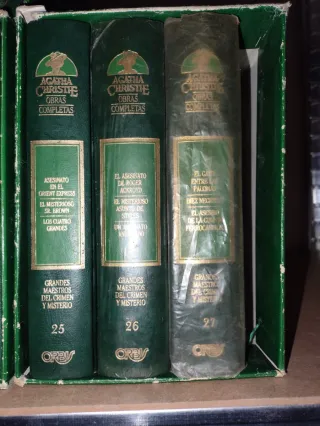 Colección Completa Agatha Christie (26 Tomos)