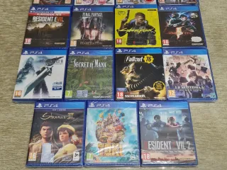 Lote 19 Videojuegos Sony PS4. Nuevos con Precinto.