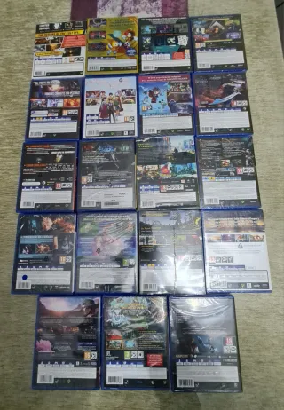 Lote 19 Videojuegos Sony PS4. Nuevos con Precinto.