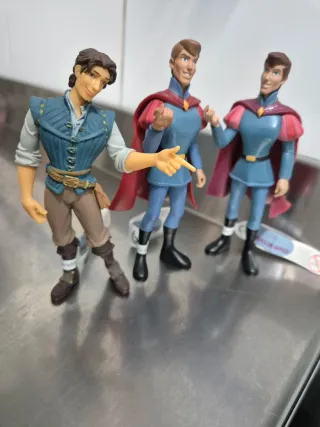 Figuras Príncipes Disney.