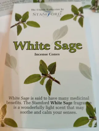 Coni di incenso Stamford White Sage