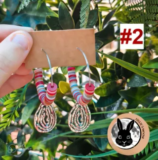 Pendientes boho hipoalergénicos