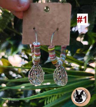 Pendientes boho hipoalergénicos