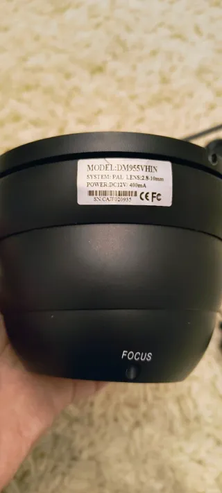 Cámara Seguridad Domo Nextvision Antisabotaje