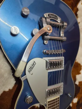 Guitarra Gretsch Azul Eléctrica