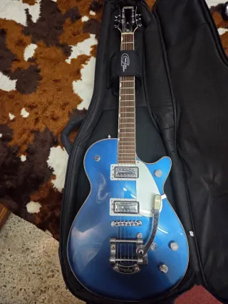 Guitarra Gretsch Azul Eléctrica
