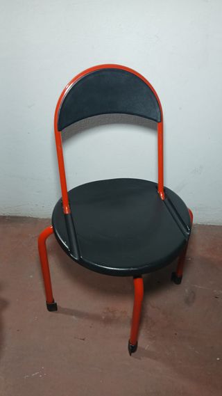 Sillas plegables de colores