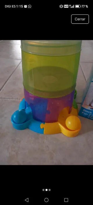 Torre apilable tira bolas WinFun