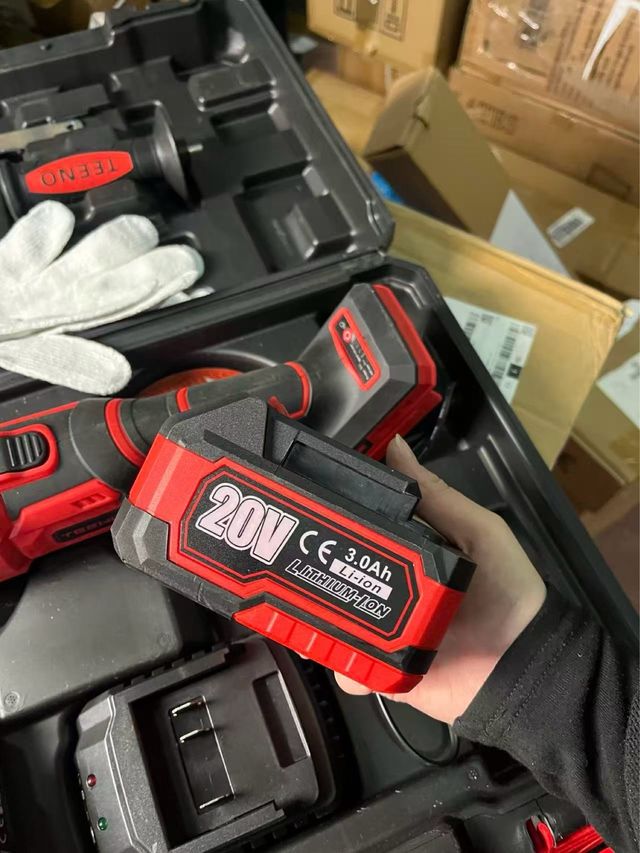 Amoladora Angular 20V con Batería y Cargador