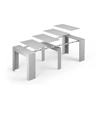 Mesa extensible gris