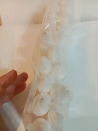 20 Candele Bianche 10cm