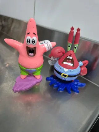 Patricio y Don Cangrejo Bob Esponja