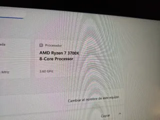 Procesador AMD Ryzen 7 3700X