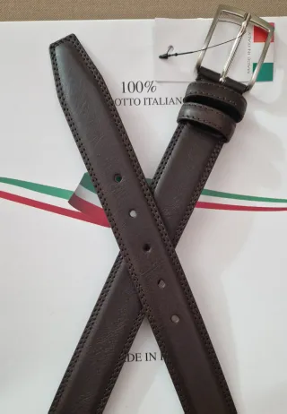 Cintura in pelle Made in Italy