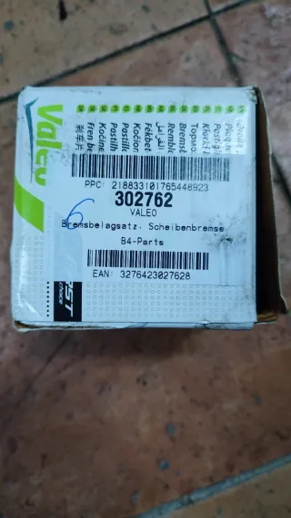 Pastillas de Freno Valeo Chrysler 300c