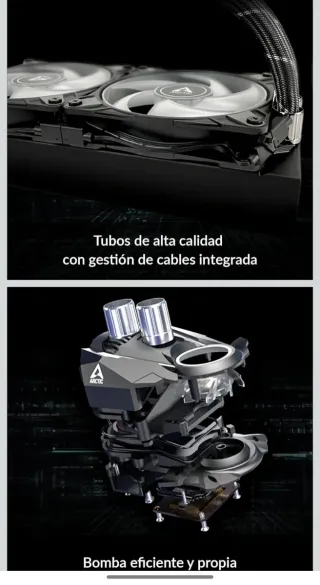 ARCTIC Liquid Freezer II 420 A-RGB refrigeración