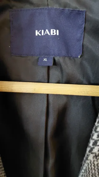 Abrigo de vestir cuadros