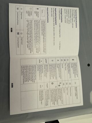 Funda Teclado Tablet Tecurs KC007 Negra a estrenar