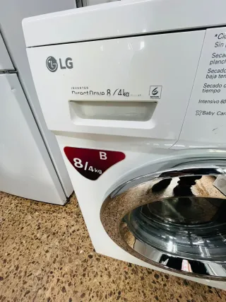 Lavadora LG Carga Frontal 8/4kg