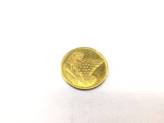 moneda oro 18k