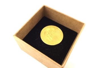moneda oro 18k
