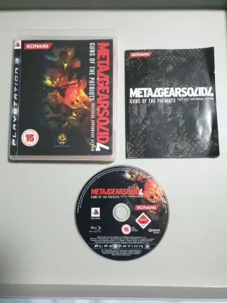 Metal Gear Solid 4 PS3 Guns of the Patriots pal