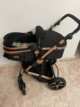 Cochecito 3 en 1 de Bebé con Silla de Coche
