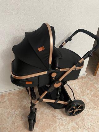 Cochecito 3 en 1 de Bebé con Silla de Coche