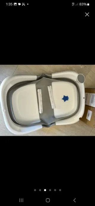 Bañera Portátil Plegable para Bebé