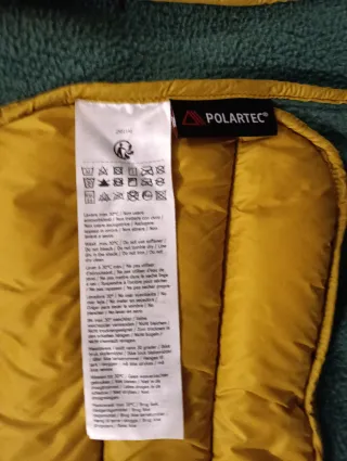 Piumino Karpos uomo verde