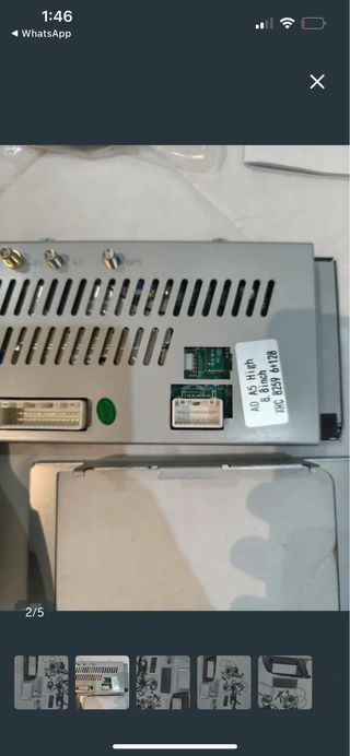 Pantalla Car Play Audi A5