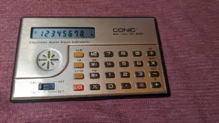 Calcolatrice Orologio Conic EC-809 Vintage tipo Casio