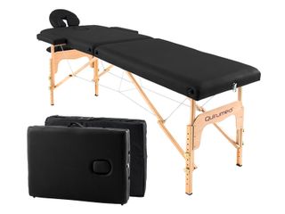 Camilla Masaje Plegable Profesional Negra