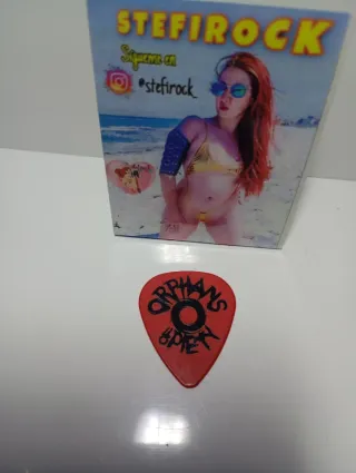 Púa de guitarra coleccionista