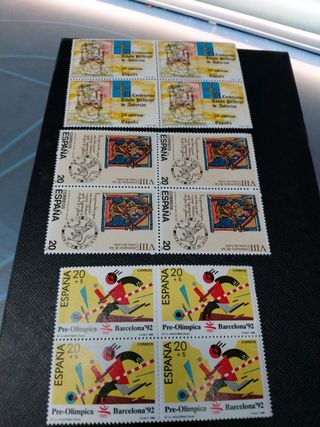 Lote de Sellos España años 80.