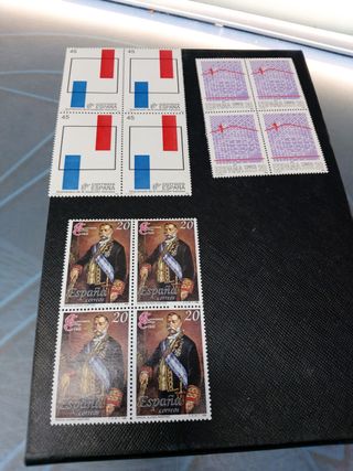 Lote de Sellos España años 80.