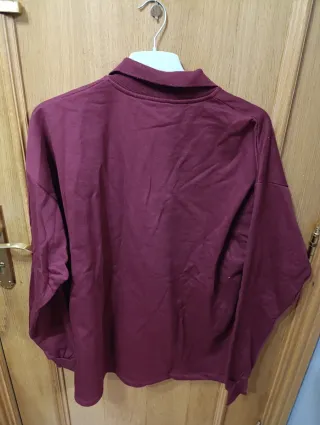 Lote 5 sudaderas cuello polo XXL
