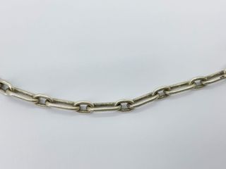 cadena plata 925mm con onix 23cm