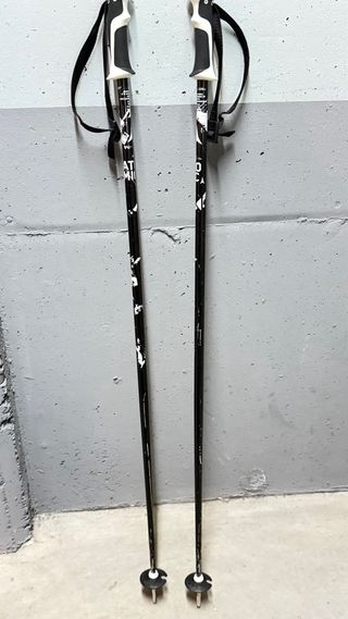 Esquís K2 80Ti , AMP con fijaciones y bastones