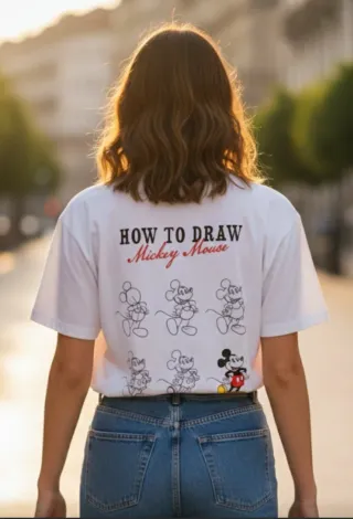 Camiseta Mickey Mouse Talla L