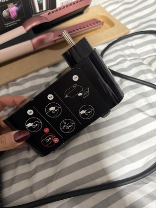 Piastra per capelli Dyson Airstrait Rosa