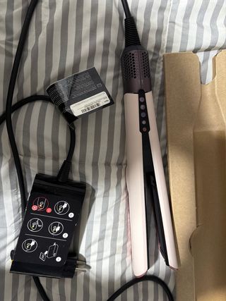 Piastra per capelli Dyson Airstrait Rosa